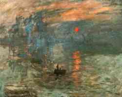 Impressioniti - Claud Monet - Impressione:levar del sole 1874