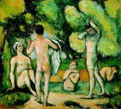 Paul Cézanne - Cinque Bagnanti, ca. 1880