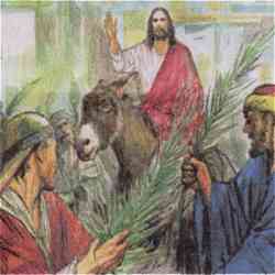 Domenica delle Palme - Gesù osannato