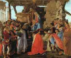 Adorazione dei Magi di Sandro Botticelli