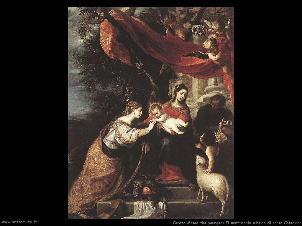 Il matrimonio mistico di santa Caterina