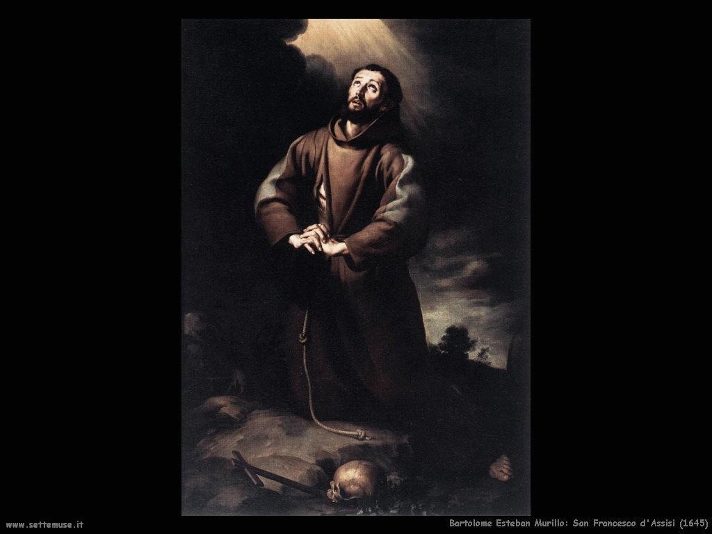 bartolome esteban murillo san_francesco d assisi in preghiera 1645