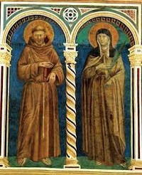 Santa Chiara e San Francesco d'Assisi