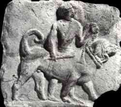 Bassorilievo di un Mastino di 3000 anni fa