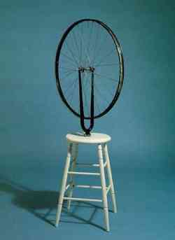 Movimento Dada -Marcel Duchamp - Bicycle Wheel - 1913