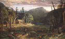 Hudson River School -Jasper Francis Cropsey-1858-