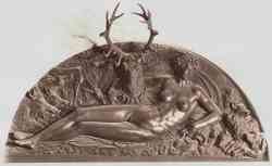 Scuola di Fontainebleau - Ninfa in bronzo di Cellini