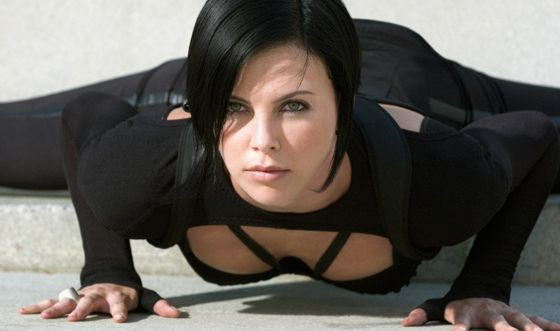 Charlize Theron in Aeon Flux 