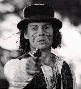 Johnny Depp nel film Dead Man 