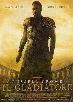Russell Crowe è Il gladiatore