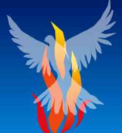 Lo Spirito Santo raffigurato in forma di colomba