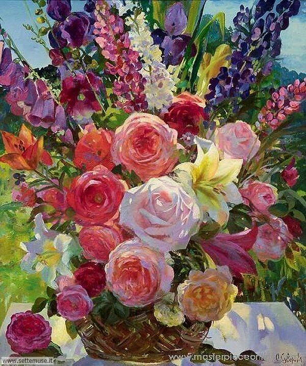 vasi di fiori Olga Suvorova