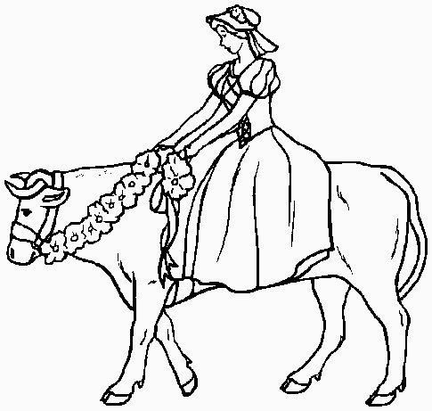 sposa a cavallo
