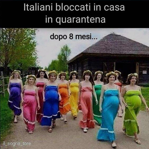 italiani bloccati in casa