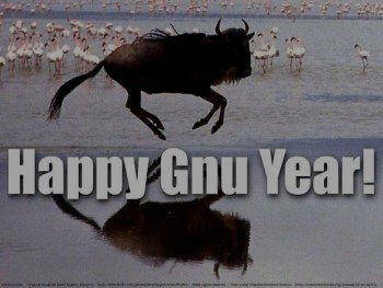 Happy gnu year