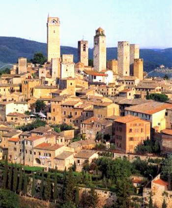 Itinerari Italia - San Gimignano - Panoramica