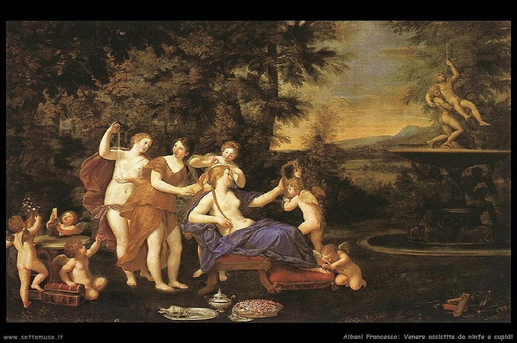 albani_francesco_512_venus_attended_by_nymphs_and_cupids