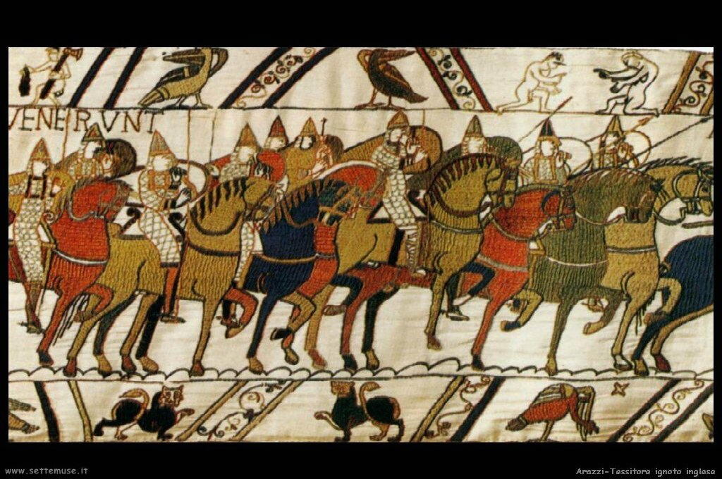 The bayeux tapestry detail