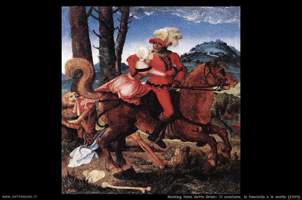 Il cavaliere, la fanciulla e la morte  1505