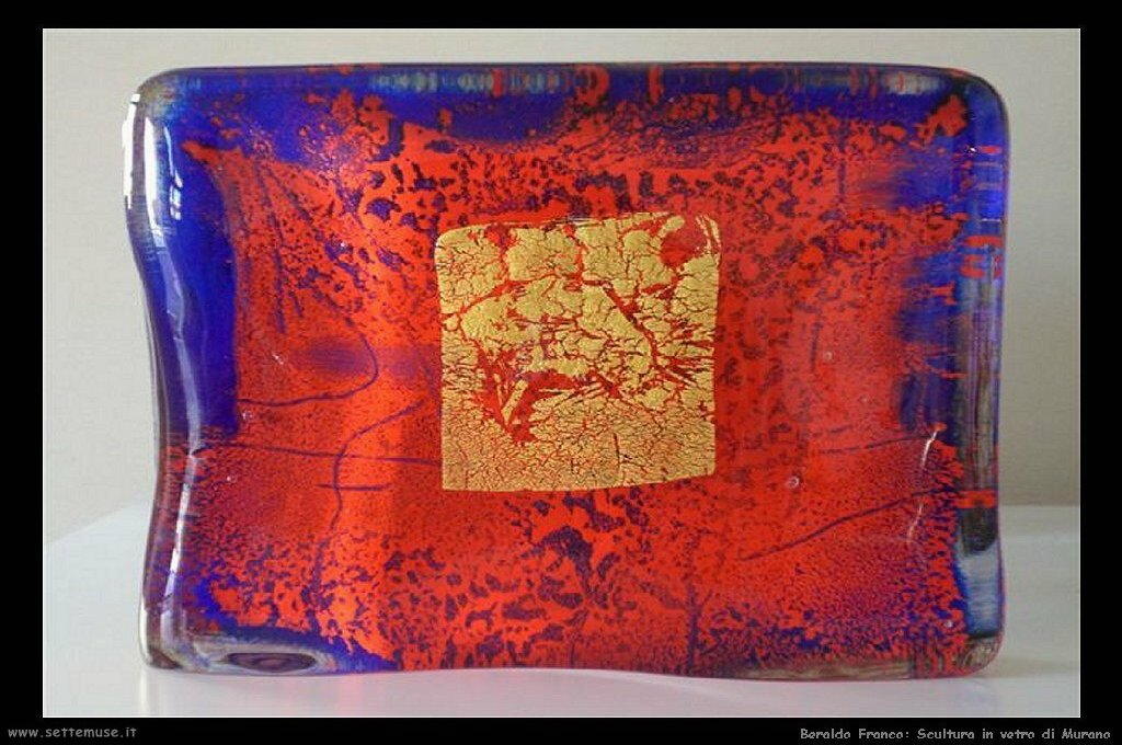 Scultura in vetro di Murano