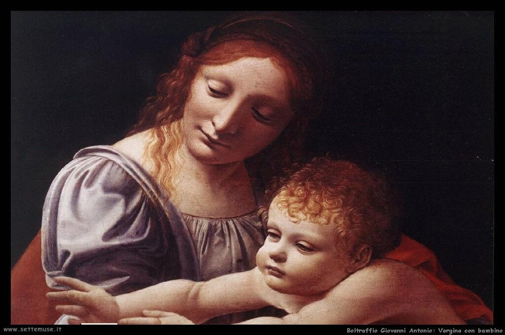 Vergine con bambino (dett)