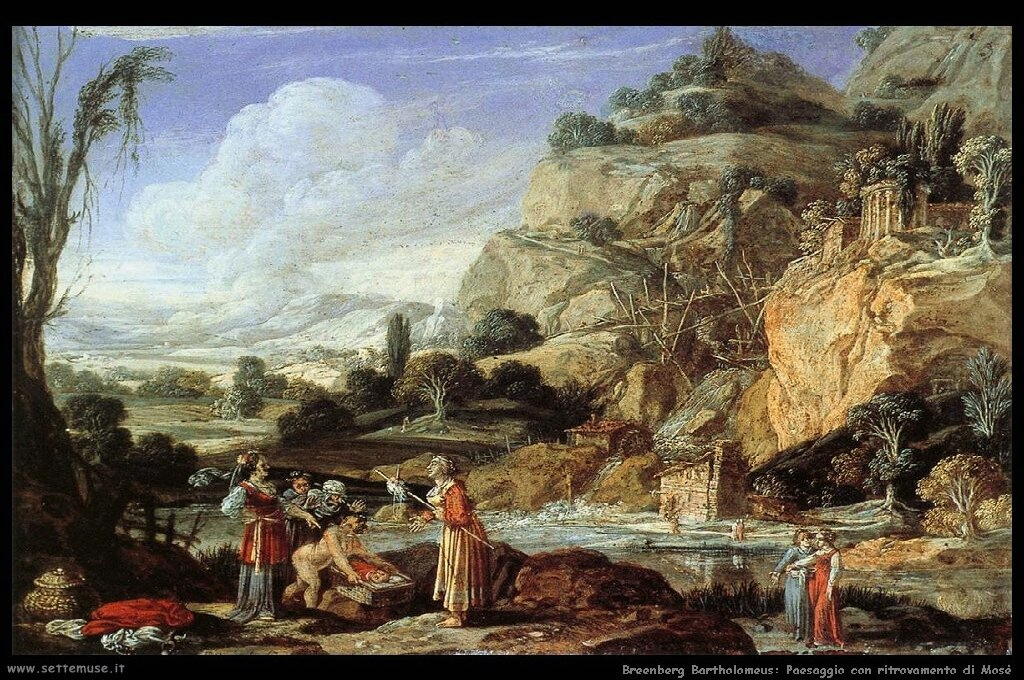 breenbergh_bartholomeus_501_landscape_with_the_finding_of_moses