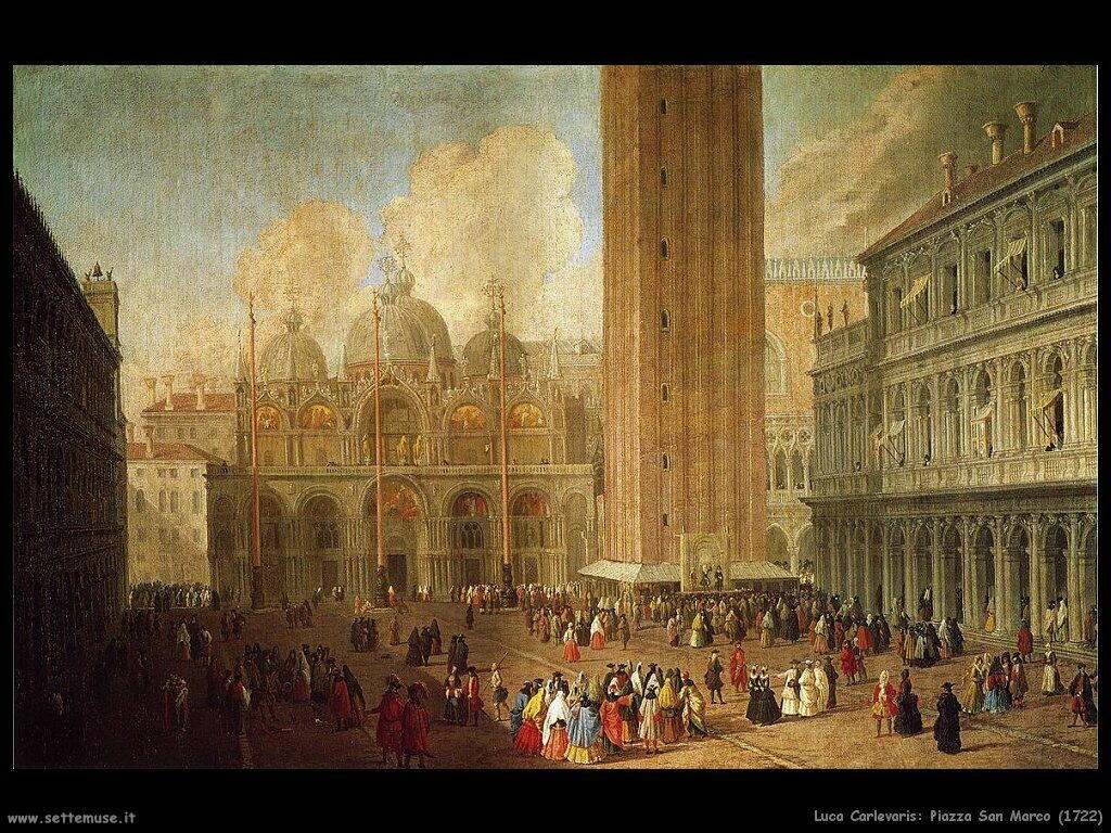 Piazza san Marco (Venezia) 1722