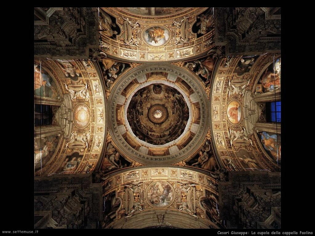 Cupola della cappella paolina