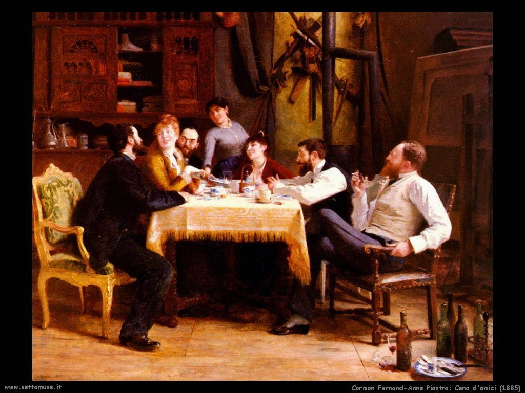 Una cena d'amici (1885)