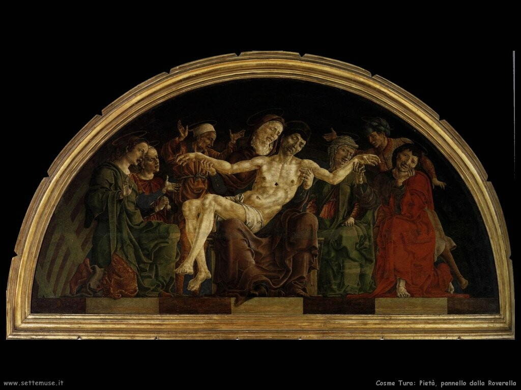 Pietà, pannello dalla Roverella