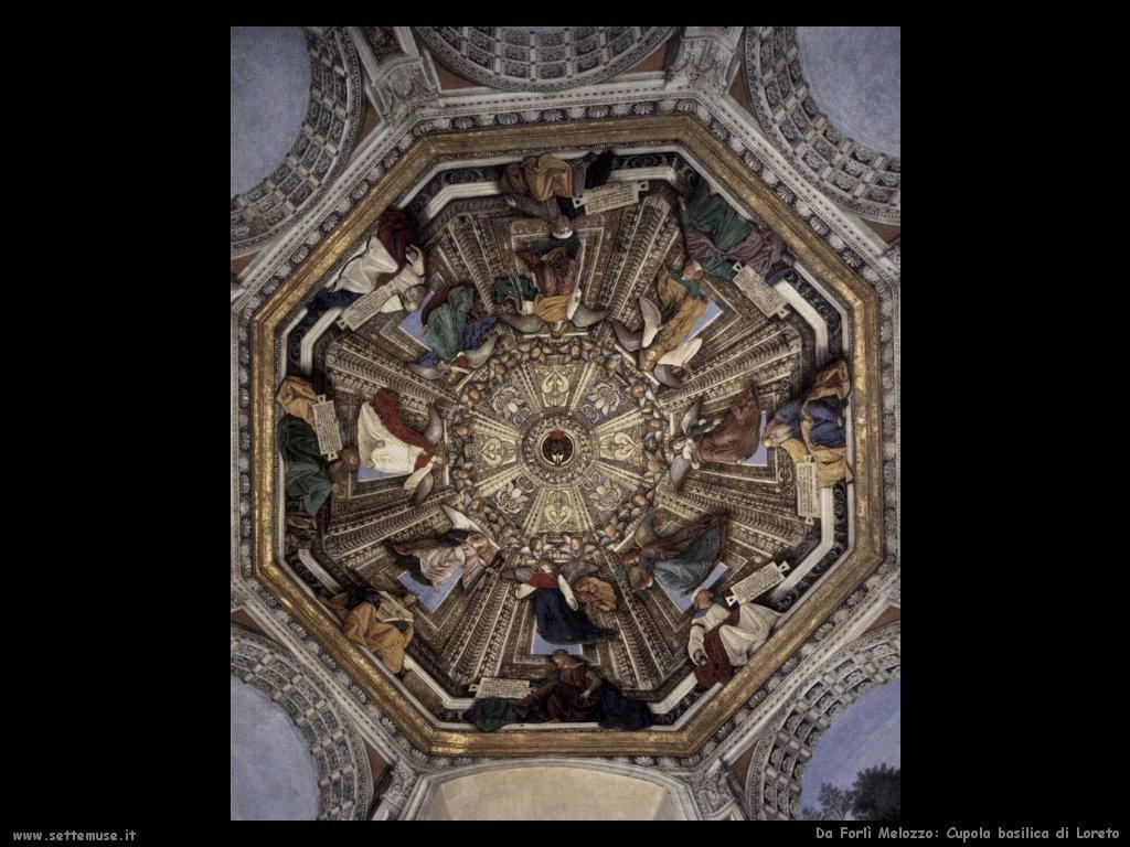 da_forli_melozzo Cupola della basilica di Loreto