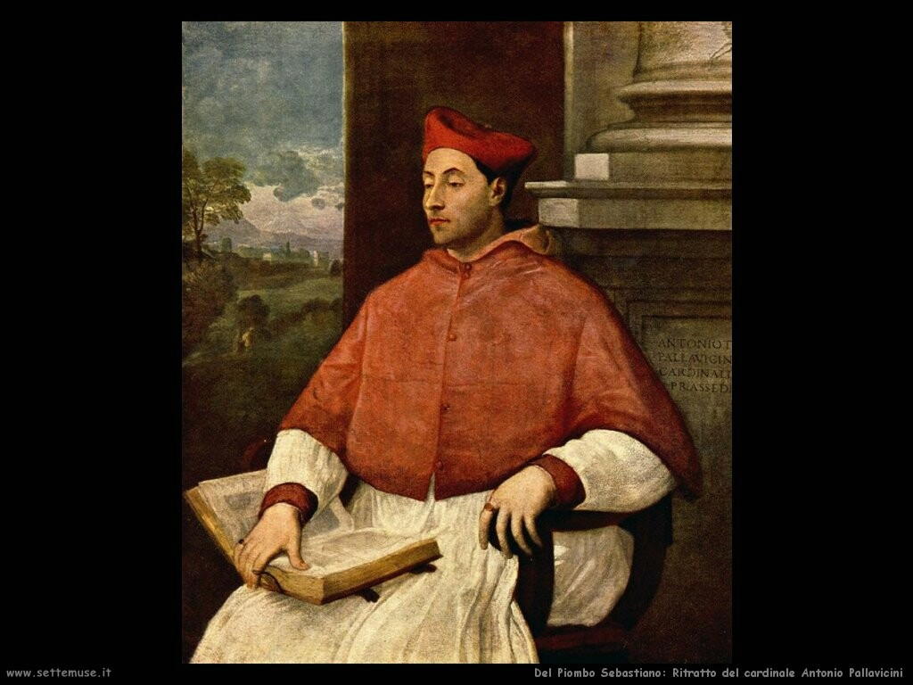 del piombo sebastiano Cardinale Antonio Pallavicini