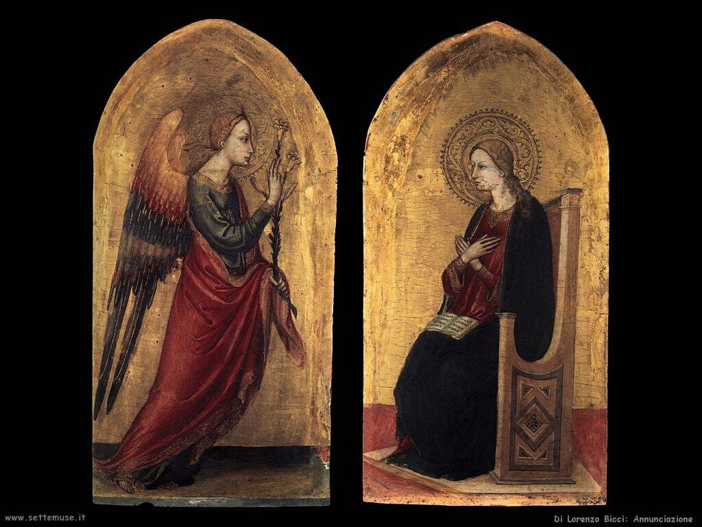 di lorenzo bicci L'angelo e la Vergine, Annunciazione
