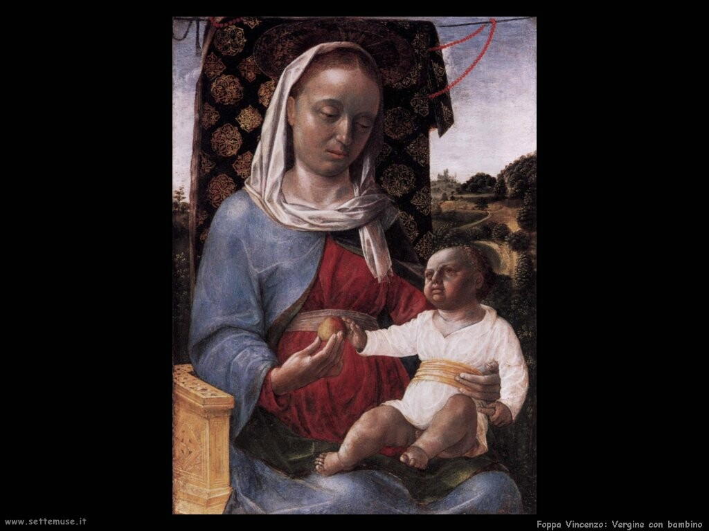 foppa vincenzo Vergine con bambino