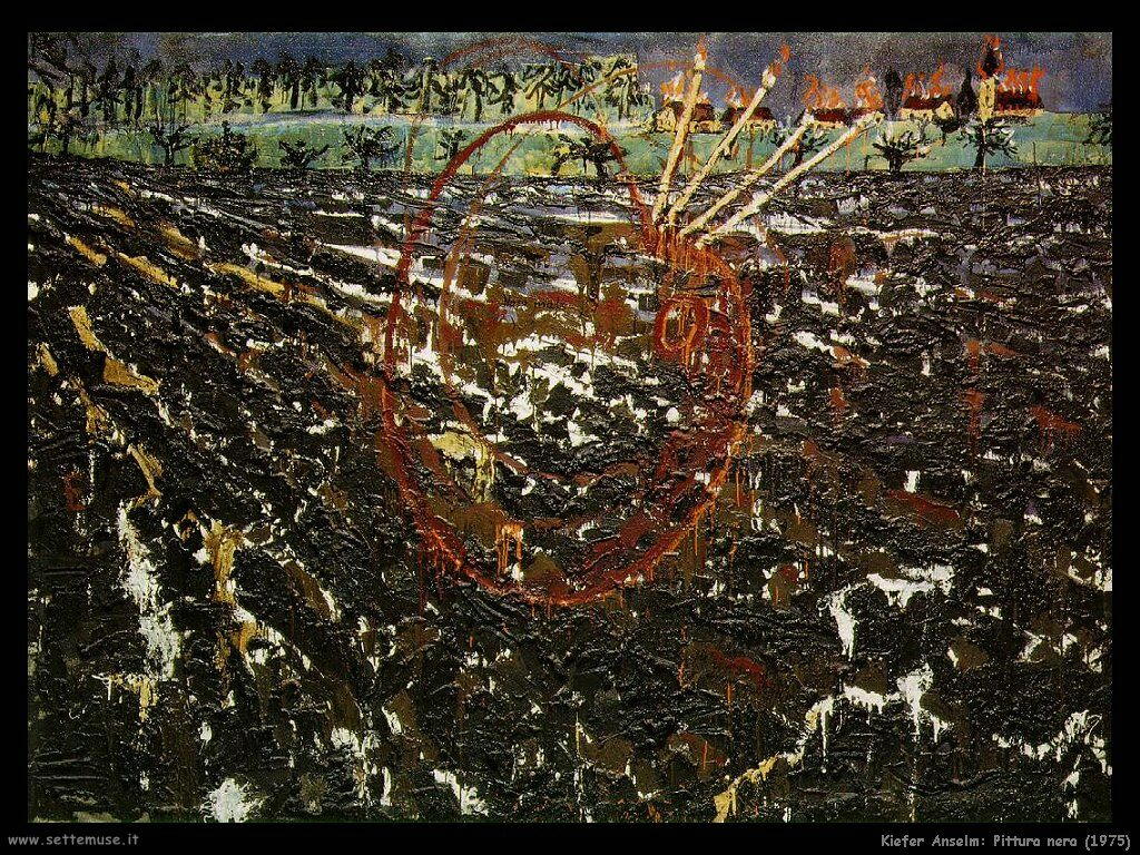 Kiefer Anselm Pittura nera 1975
