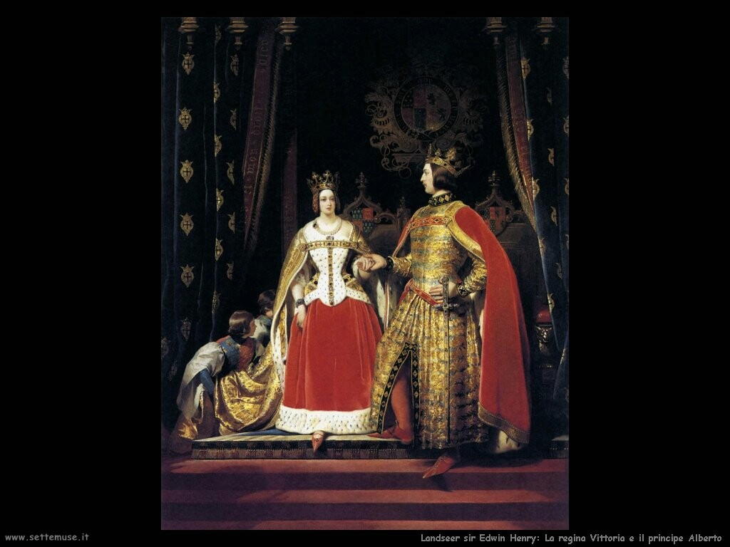 landseer_sir_edwin_henry  La regina Vittoria e il principe Alberto