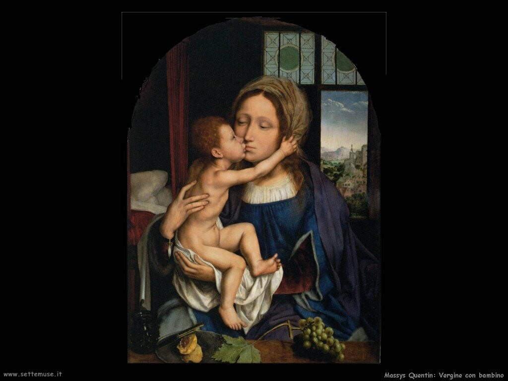 massys quentin Vergine con bambino
