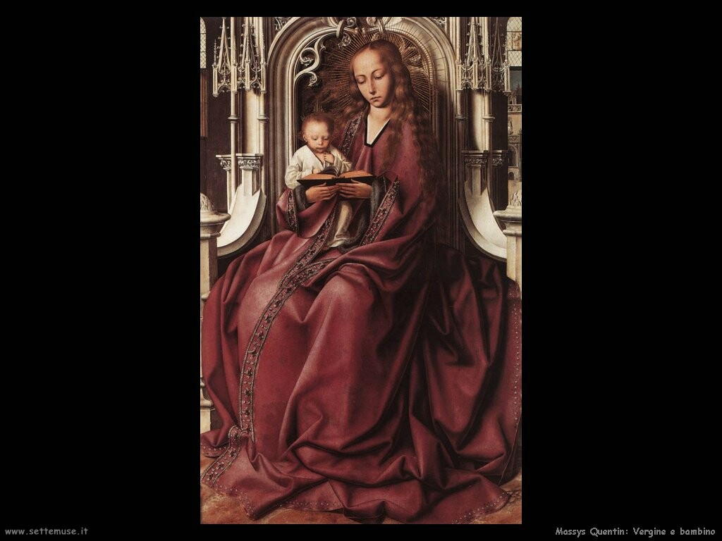 massys quentin  Vergine con bambino