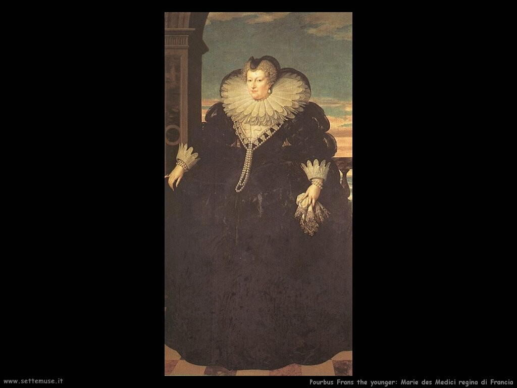 Pourbus Frans the younger Maria de Medici regina di Francia
