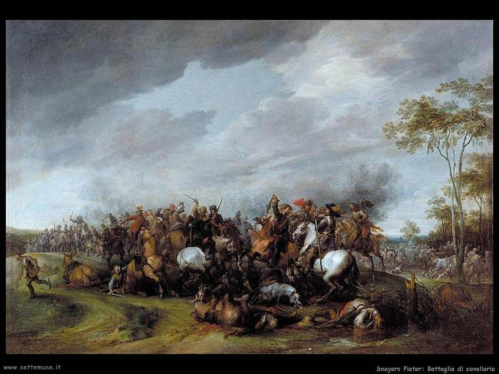 Snayers Pieter Uno scontro di cavalleria