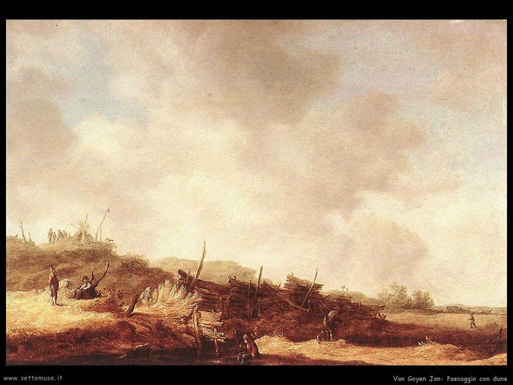 Paesaggio con dune Van Goyen Jan 