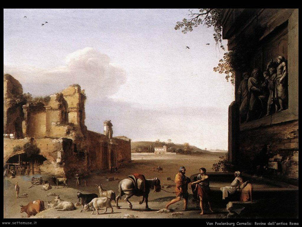 Rovine dell'antica Roma Van Poelenburgh Cornelis 