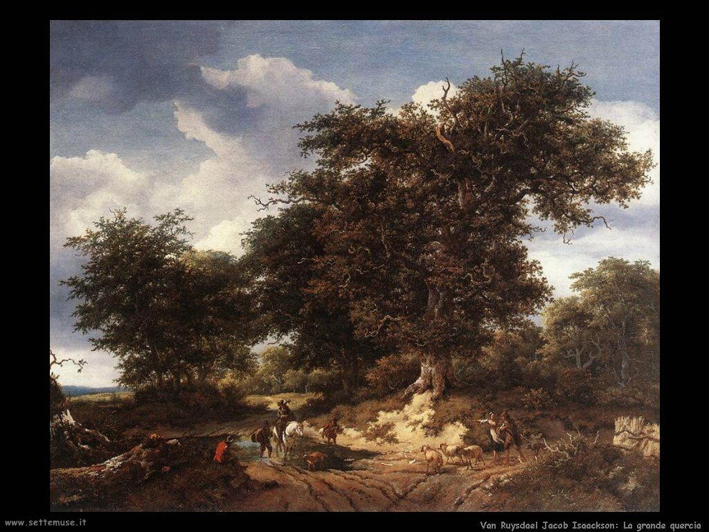 La grande quercia Van Ruysdael Jacob Isaackszon 