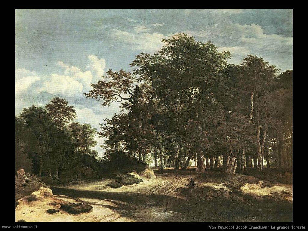 La grande foresta Van Ruysdael Jacob Isaackszon 