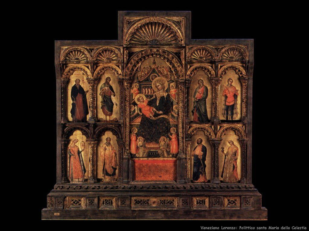 Polittico di Santa Maria della Celestia Veneziano Lorenzo 