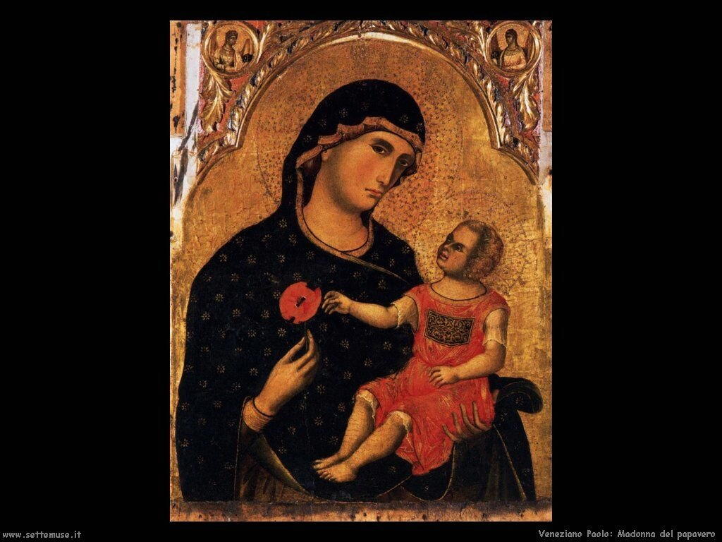 Madonna del papavero Veneziano Paolo 