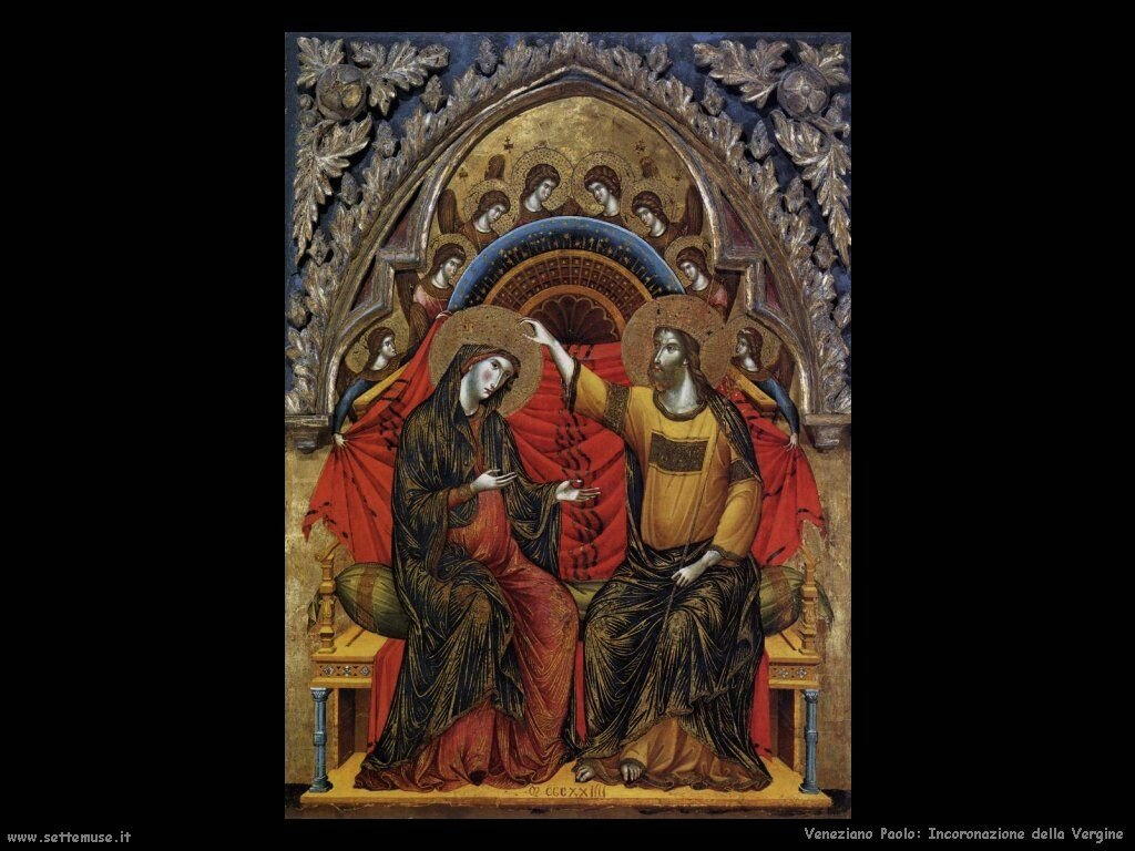 Incoronazione della Vergine Veneziano Paolo 