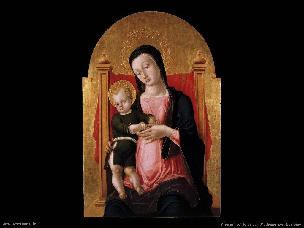 Madonna con Bambino Vivarini Bartolomeo 