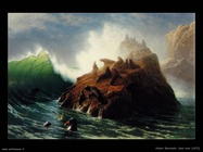 Roccia nel Mare_1872 Albert Bierstadt