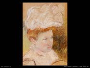 Mary Cassatt_Leontine_in_a_Pink_Fluffy_Hat